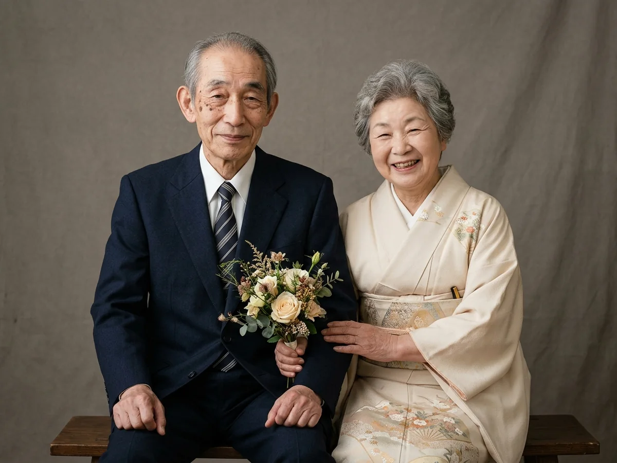お送りいただいた写真の見本