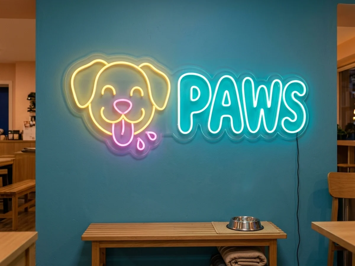 PAWS（LEDネオンサイン）のイメージ