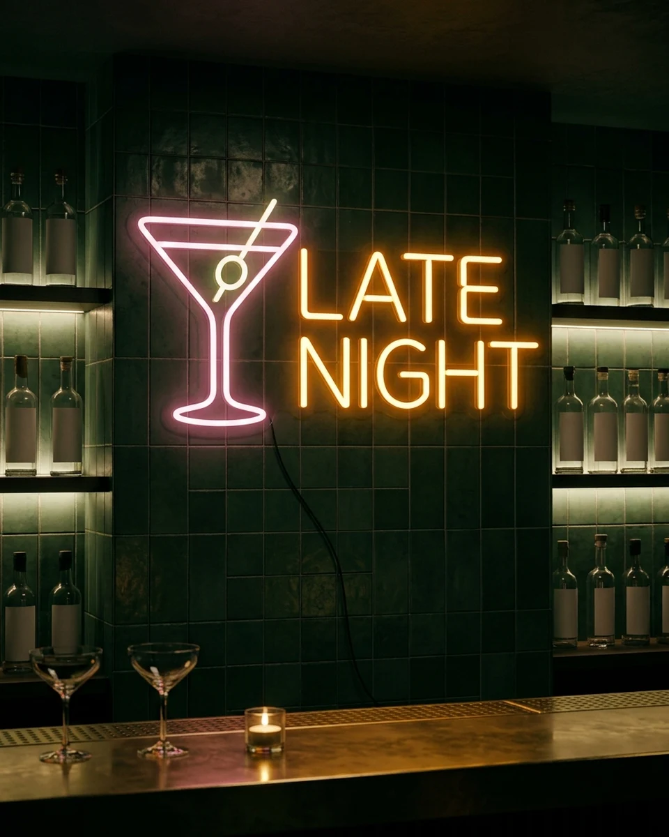 LATE NIGHT（LEDネオンサイン）のイメージ