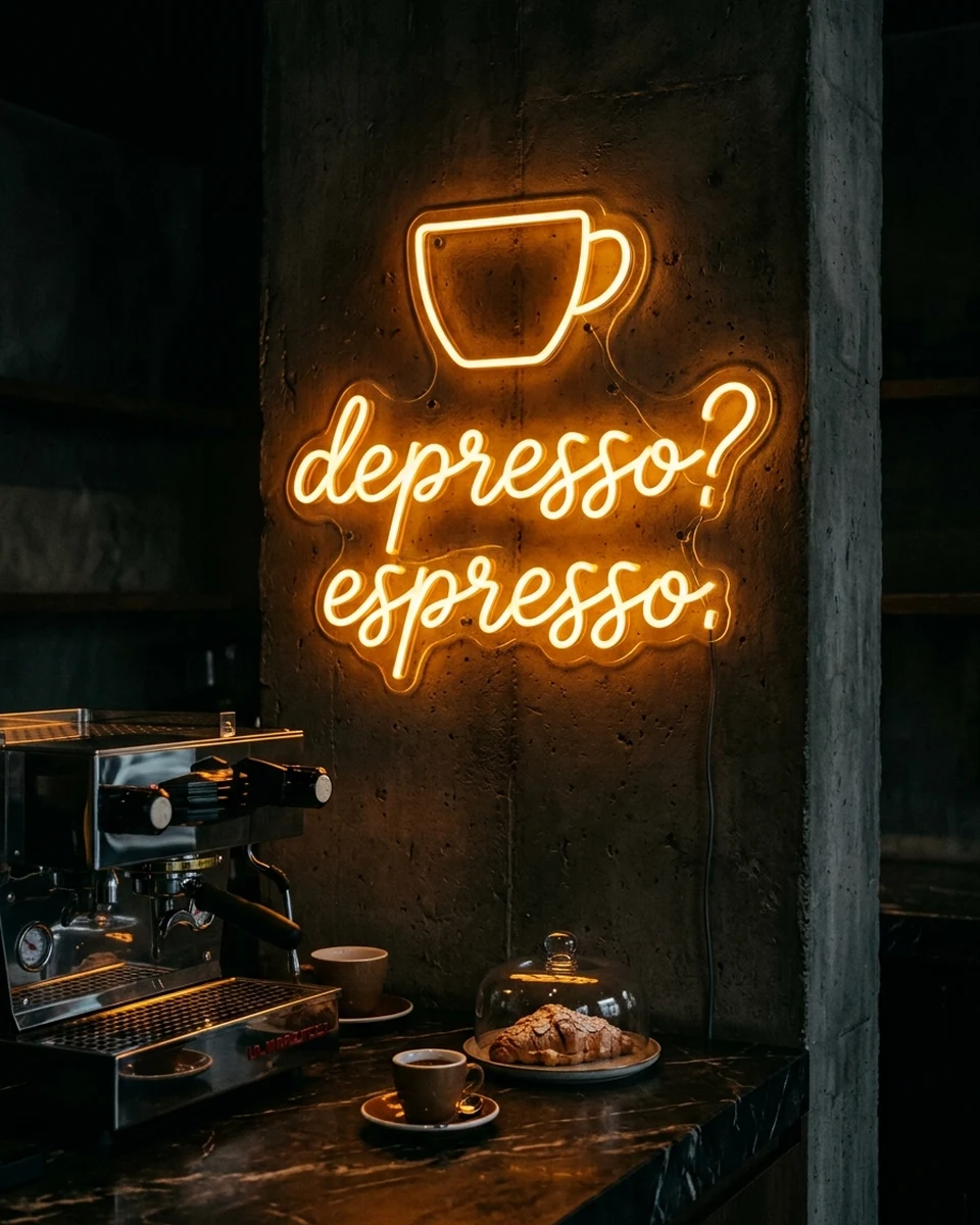 DEPRESSO ESPRESSO（LEDネオンサイン）のイメージ