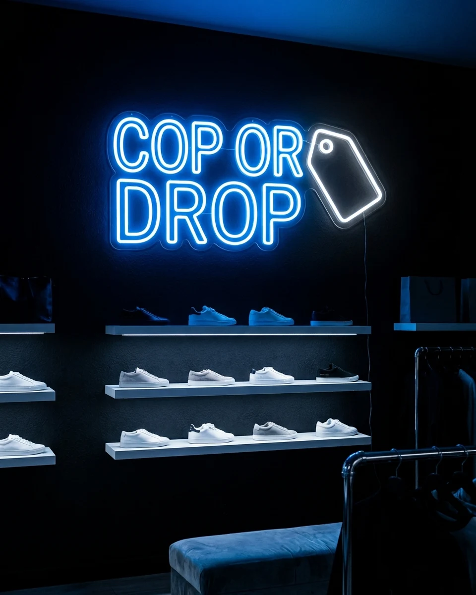 COP OR DROP（LEDネオンサイン）のイメージ