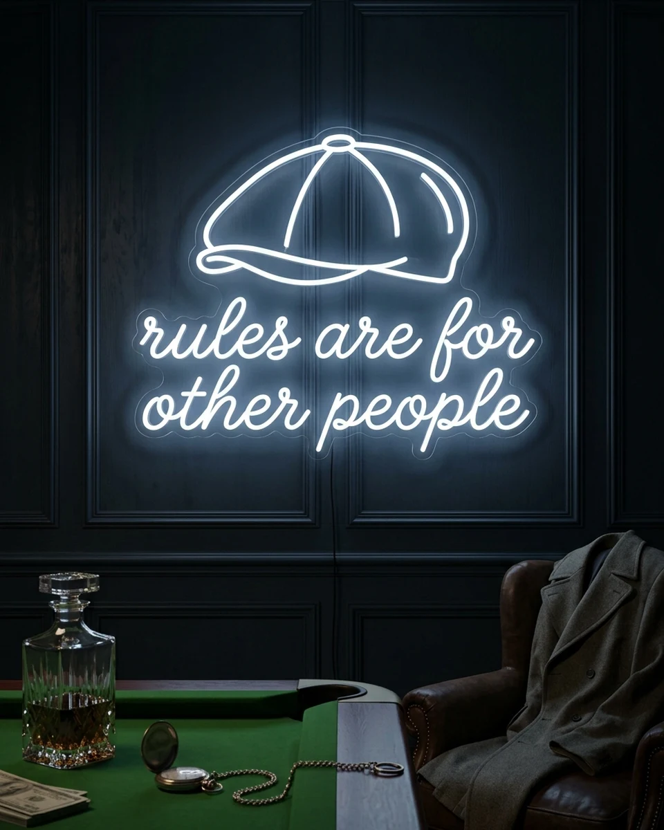 RULES ARE FOR OTHER PEOPLE（LEDネオンサイン）のイメージ