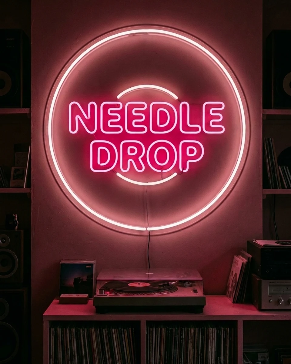 NEEDLE DROP（LEDネオンサイン）のイメージ